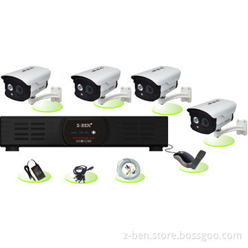 Network DVRs with HD NVR Video Kit at Standard H.264 Compression